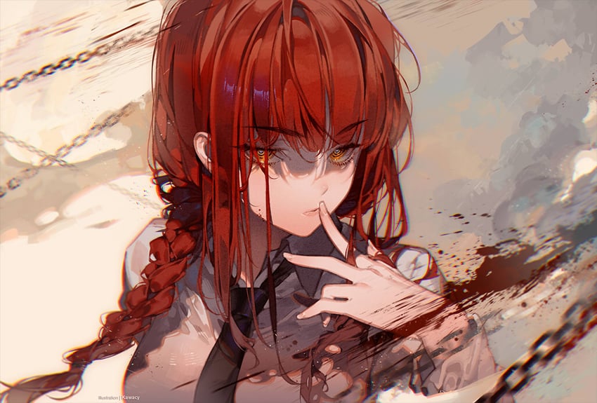 Originalgrafik von Kawacy Makima aus Chainsawman